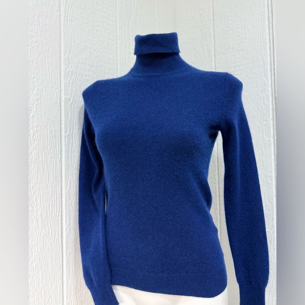 Rachel Zoe Navy Turtleneck Sweater